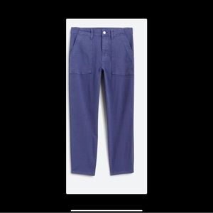 Pistola | cosmic blue love Mara, straight leg crop pant